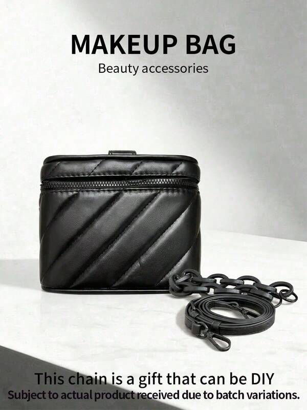 Yves Saint Laurent กระเป๋าสะพายไหล่ทรงกล่องสีดำ - กระเป๋าสตางค์หนัง PU สีดำ/โลโก้สีทอง พร้อมโซ่ปรับได้ สามารถเปลี่ยนเป็นกระเป๋าสะพายข้างได้ เหมาะสำหรับใช้ในชีวิตประจำวันแบบสบายๆ ของขวัญสุดหรูสำหรับผู้หญิงและผู้ที่ชื่นชอบแฟชั่น