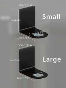 Extra Large Stainless Steel Wall-Mounted Storage Rack, No Drilling Required, Space-Saving. Suitable For Shower Gel Rack, Hand Soap Rack, Shampoo Rack, Dish Soap Rack And Space Aluminum Alloy Wall-Mounted Bottle Rack. Perfect Bathroom Accessory For Kitchen, Bathroom, Hotel And Home. A Must-Have For Every Household. - Multicolor - View 6