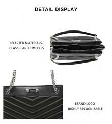 Michael Kors Whitney Solid Color Ladies Shoulder Bag 35R4SWHT6U BLACK - 黑色35R4SWHT6U BLACK - 查看 10