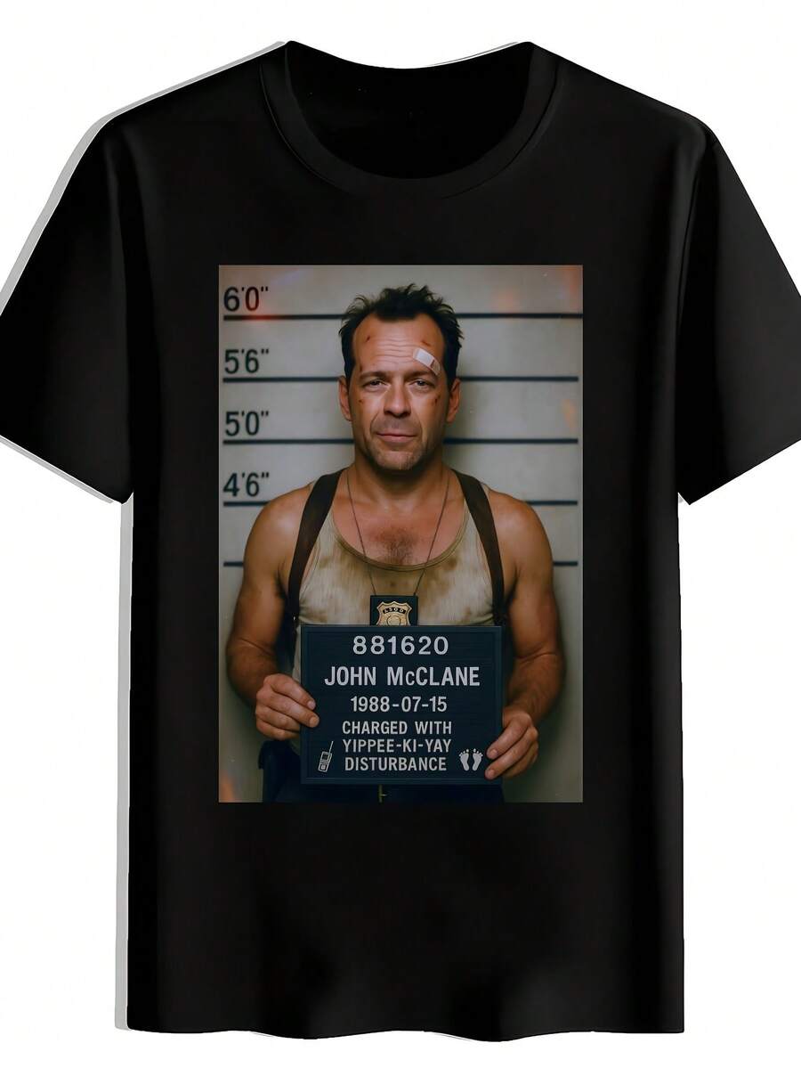 Men T-Shirts - Black - View 1