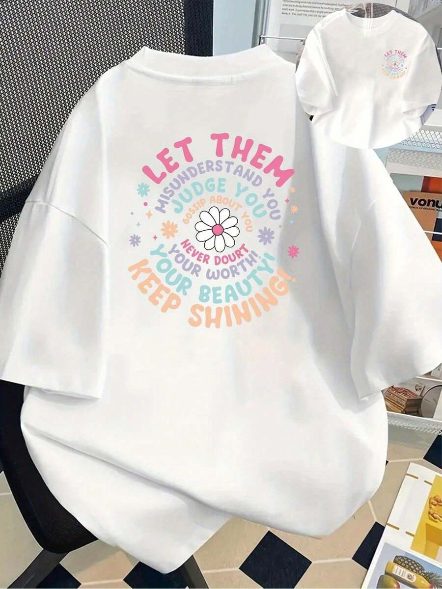 Women T-Shirts - [White] - View 1