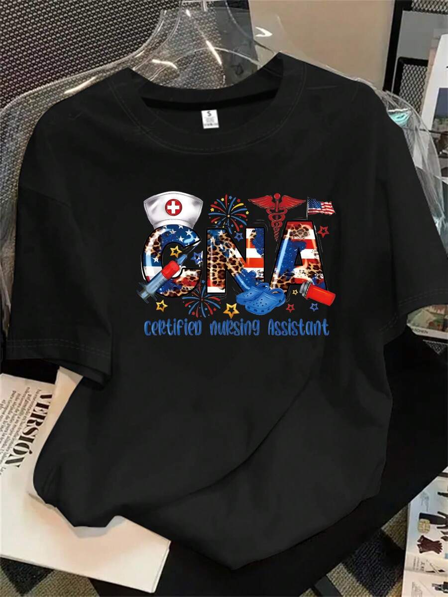Halloween Graphic T-Shirt - Black - View 1