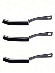 5pcs Multi-Functional Long Handle Cleaning Brushes Set, Crevice Cleaning Brush, Multi-Purpose Cleaning Brush Tools, Bathroom Crevice Brush, Small Cleaning Brush, Tile Grout Brush, Kitchen Brush, Stainless Steel Cleaning Tools, No Power Needed, Suitable For Living Room, Bedroom, Bathroom, Kitchen, Furniture - Medium Strength Handle Brush, Strong Cleaning Ability, Household Essential - Multiple Styles - View 7