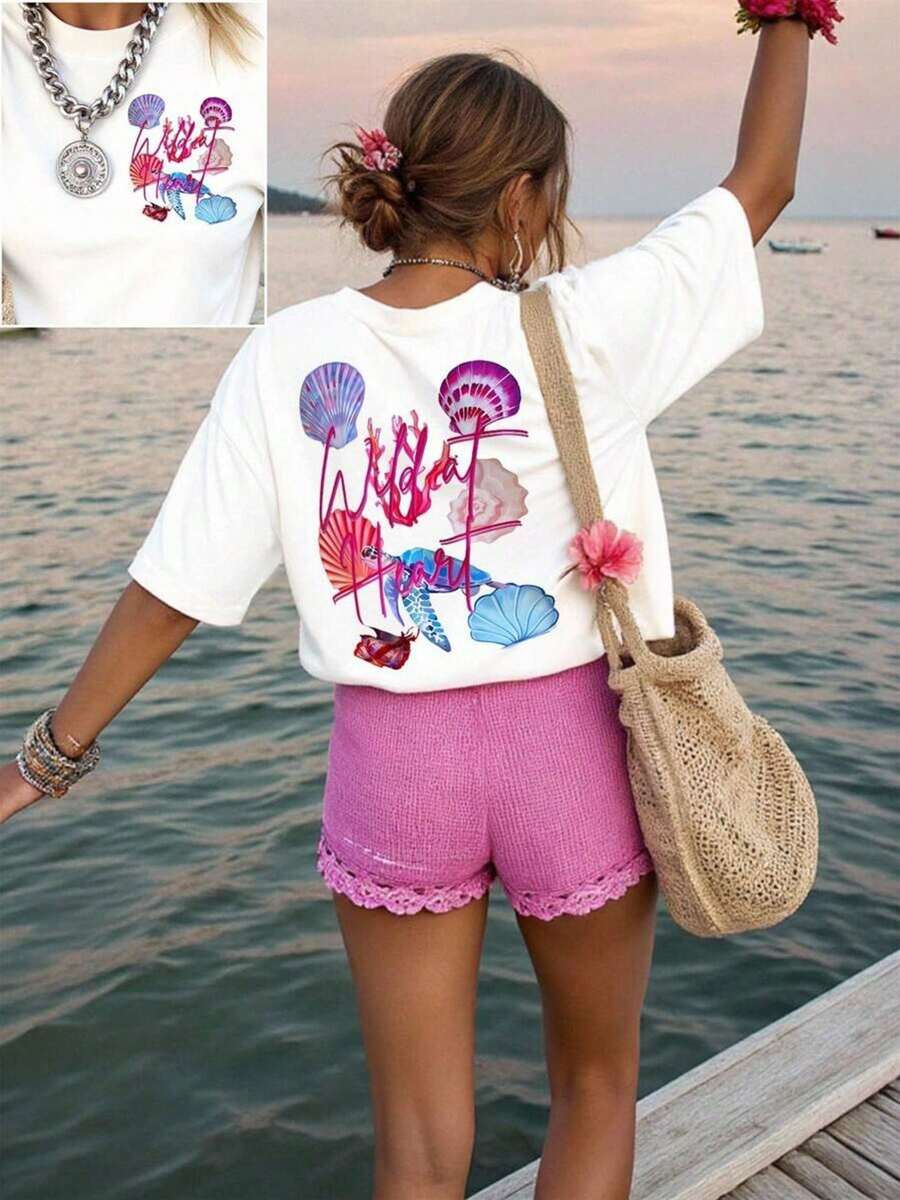 Women T-Shirts - White - View 1
