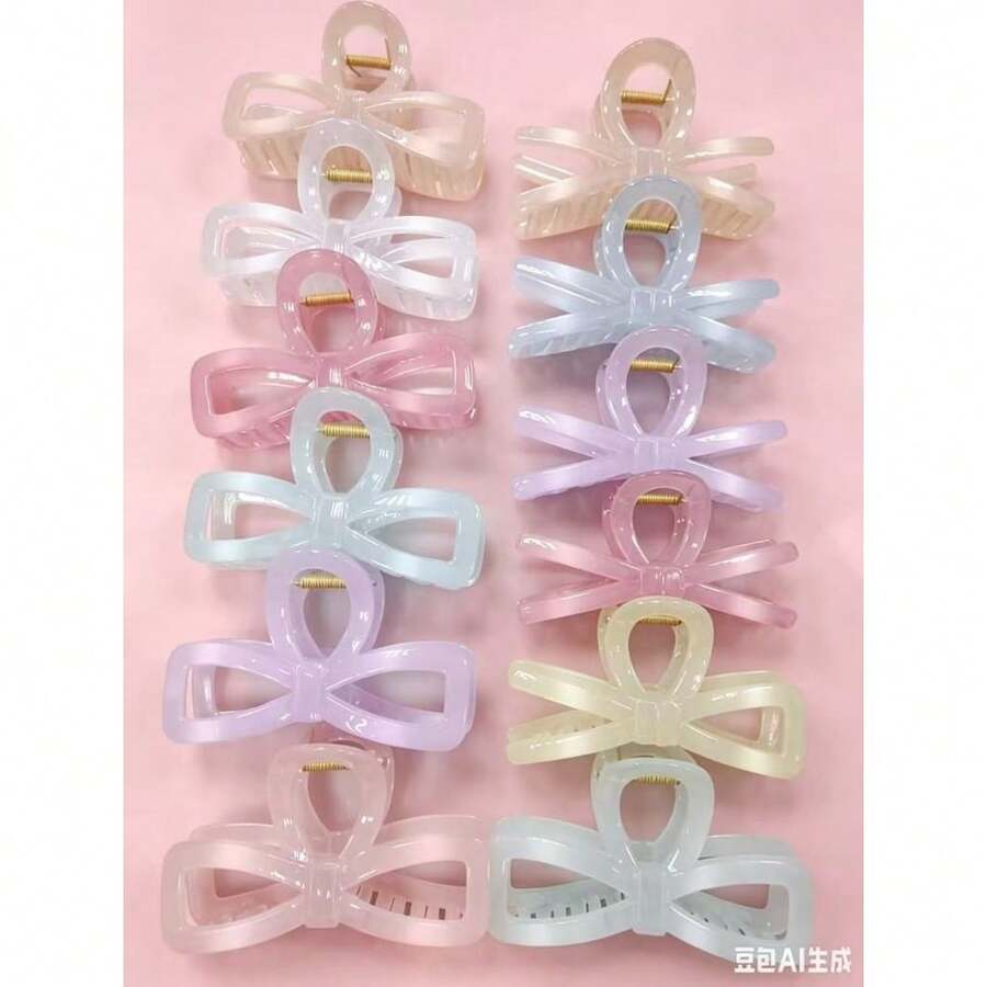 Kit Of 18 Cute Korean Women's Hair Clips (11cm) - Set Of 18 Models - 1815 - View 1