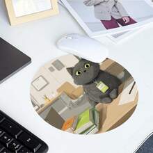 Circular Mouse Pad With Cartoon Design For Cats And Dogs - Featuring An Anti Slip Rubber Base, Measuring 20 X 20 Cm, Perfect For Offices And Homes, And Ideal For Women And Girls Weighing 47g Per Piece - View 12