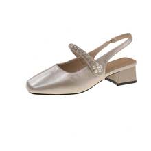 Women Flat Sandals - Silver - View 7