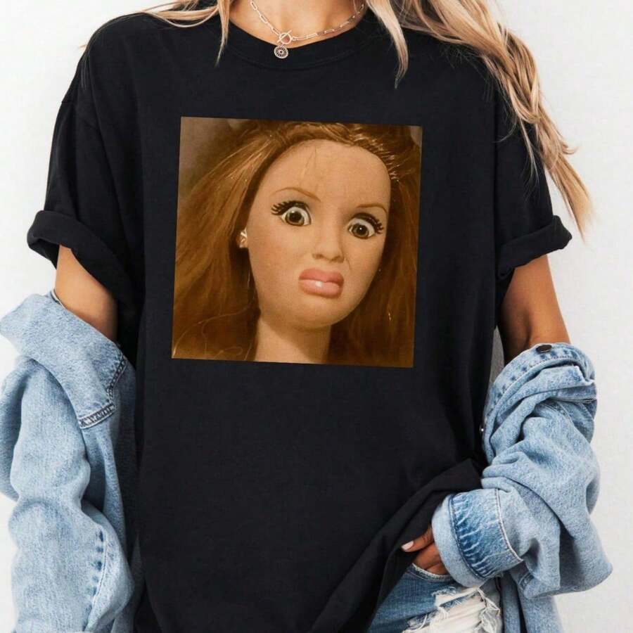 Funny Embarrassing T-Shirts For Adults, Inappropriate Humor, Vulgar T-Shirt - 黑色 7 - 查看 1