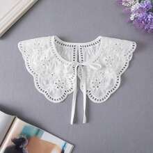 1pc Women's Detachable Adjustable Peter Pan Collar Dickey, Breathable Casual Comfortable Sun Protection Accessory For Outfit Matching - Multicolor - View 16