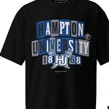 Camiseta de la Universidad Hampton - Negro - Ver 1