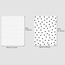 Polka Dot Gift Wrapping Paper Bouquet Wrapping Decorative Paper Polka Dot Bow Ribbon Suitable For Birthday Holiday Gift Party Decoration - Multicolor - View 2