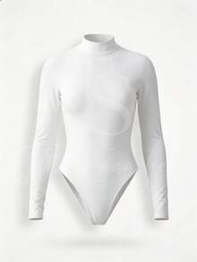 Women Bodysuits - White - View 7