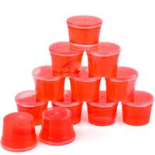 12 Peças Mini Conjunto de Slime de Cristal nas cores Vermelho, Verde, Azul, Rosa, Amarelo, Roxo, Adequado para Meninas, Lembrancinhas de Festa, Brinquedos Anti-Estresse para Meninos, Slime Macio DIY (30ml) - Multicolorido - Visão 3