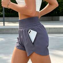 Women Shorts - Blue - View 3