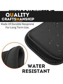 Sarung Pelindung Ponsel Model Baru dengan Motif Kucing Lucu, Tas Penyimpanan Ponsel Luar Ruangan Warna Hitam, Tas Ponsel Model Langsung, Terbuat dari Bahan Neoprene Tahan Guncangan dan Debu, Lapisan Dalam Lembut dan Elastis, Portabel, Unisex - MultiWarna - View 9
