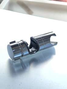 1pc Adjustable ABS Replacement Handheld Shower Head Slider Holder Bracket, Universal Shower Lift Rod Fixing Base - Mid-interval - View 6