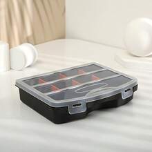 DIY Diamond Painting Embroidery Storage Box, Nail Art Rhinestone Mosaic Storage Box, Multi-Functional Storage Box, Plastic Tool Parts Box Storage Screw Box Tool Classification Accessories Thickened Grid Box, Lightweight Portable Plastic Organizer Box With Multiple Compartments, Efficiently Store Small Parts And Hardware, Multi-Functional Large Capacity Reinforced Pressure-Resistant Hand Tool Accessories Box - 2001 - View 7
