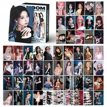 BM CHOOM 第3張迷你專輯小卡 Lomo卡，HD印刷K-Pop收藏相片卡，Ahyeon/Ruka/Chiquita/Rami/Pharita/Rora/Asa團員明信片套組，適合粉絲演唱會交換與生日收藏，專輯收藏者裝飾口袋卡 - 彩色 - 查看 6