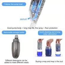 NEW Spray Mop For Floor Cleaning 5 Reusable Microfibre Pads W/Water Bottle Tank UK - VJN0223 - View 10
