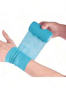 1/6/12pcs Self-Adhesive Sports Protective Bandage, Universal Non-Woven Fabric Elastic Bandage For Fingers And Pets, Camouflage Finger Guard Bandage, High Elasticity Bandage For Sports And Outdoor, Finger Protection Bandage, Pet Paw Wrap Bandage - Multicolor - View 6