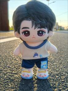 10cm/20cm 娃娃服裝套裝系列，娃娃換裝套裝，組合套裝，娃娃配件，絨毛娃娃服裝，名人粉絲周邊娃娃服裝，適合14歲以上青少年和名人粉絲，派對禮物，生日禮物（不含娃娃） - 彩色 - 查看 13