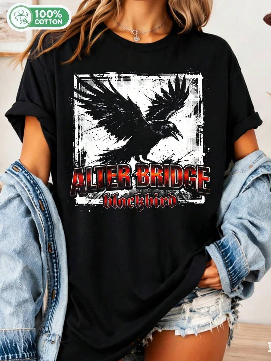 Women T-Shirts - Black - View 1