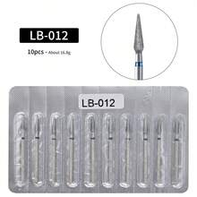 DeDryDS 10pcs Nail Drill Bit Set, Aluminum Foil Packaging, Detachable Diamond Drill Bits, Suitable For Nail Preparation, Manicure, Pedicure And Other Professional Nail Tools - Multicolor - View 18