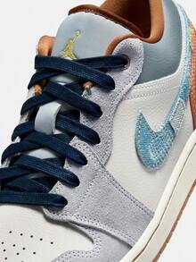 男款 Air Jordan 1 Low SE 篮球鞋，低帮 FZ5042-041 - 淺灰色 - 查看 7