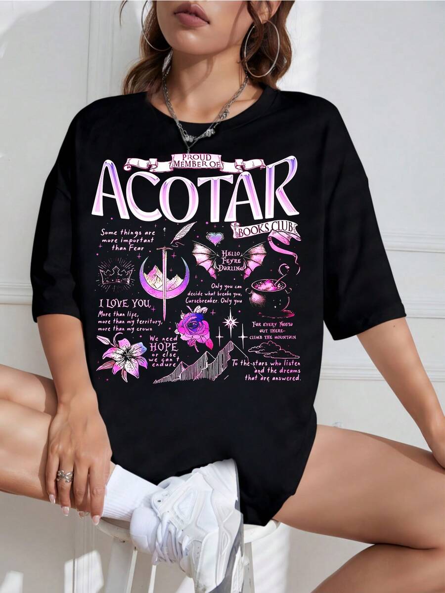 Women T-Shirts - Black - View 1
