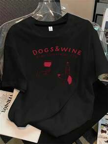 Halloween Graphic T-Shirt - Black - View 1
