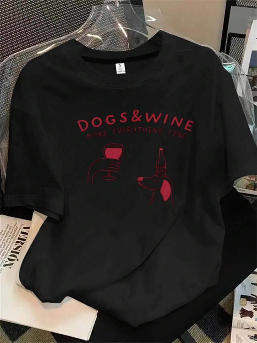 Halloween Graphic T-Shirt - Black - View 1