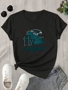 Halloween Graphic T-Shirt - Black - View 1