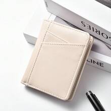 New PU Leather Men's Wallet & Card Holder, Multiple Card Slots, Compact & Minimalist Design, Suitable For Storing ID And Various Cards - Multicolor - View 13