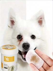 YEGBONG Pet Eye Cleaning Wipes - Made Of Durable Polyester Material, Suitable For Cleaning Cat And Dog Eyes, Removing Tear Stains, Suitable For All Breeds, Easy To Use, Perfect Gift For Pets. (New Model Will Be Sent First. Upgraded Version) - Multicolor - View 3