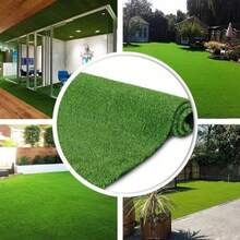 Garden Landscape Lawn Carpet Mat Turf Green Artificial Fake Synthetic Grass Rug - 200g Moss - View 5