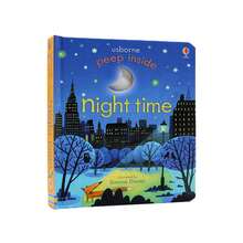 Peep Inside Night Time Board Book, English Original Kids Science Picture Book, Lift-The-Flap Sensory Storybook For Toddler Observation & Early English Learning Back To School - Multicolor - View 1