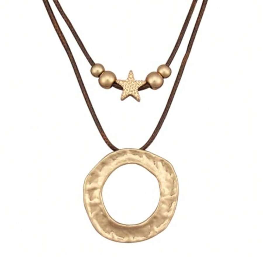 S Design, Sweater Chain, Handmade Jewelry - Classic Bohemian Necklace - View 1