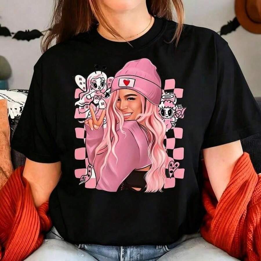 Women T-Shirts - Black - View 1