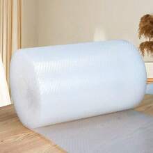 1 Roll 5m Transparent PE Bubble Wrap, Shockproof Anti-Drop Packaging Bubble Paper For Shipping And Parcel Wrapping - View 3