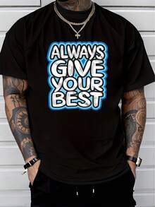 Men T-Shirts - Black - View 1