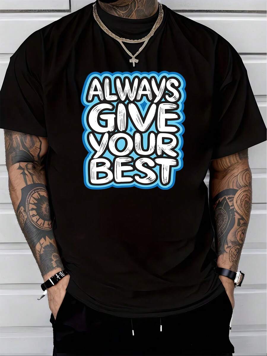 Men T-Shirts - Black - View 1