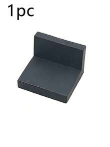 Estantería de almacenamiento montada en la pared de color negro profundo, estante flotante moderno, estantería de almacenamiento estrecha que ahorra espacio con soporte de placa de hierro, fijada con tornillos, adecuada para el hogar y la oficina - Multicolor - Ver 12