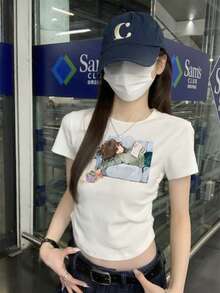Women T-Shirts - White - View 3