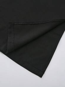Conjunto de Kaftán para Hombre Camisa de Manga Larga Bordada Cuello Redondo y Pantalones Casuales 2 Piezas Estilo Africano Adecuado para Festivales, Regalos, Negocios - Negro - Ver 11