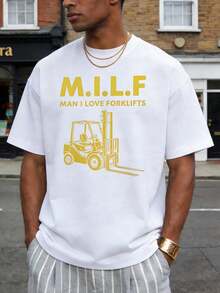 Summer Casual Round Neck Short Sleeve T-shirt, Relaxed Soft Comfortable and Featuring Printed Patterns Ideal For Everyday Wear. - Blanco - Ver 9