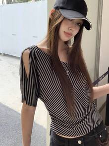 Women Tops - Grey - View 1