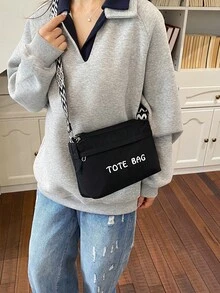 1個多巴胺彩色女款多層斜背包，小眾可愛彩色拉鍊女款單肩包，個性化女款休閒包，沙灘包，拼色托特包，化妝包，分層收納女款錢包，金色錢包，銀色錢包，多色化妝品口袋，適合夏季購物、出遊、搭配夏季服裝，旅行必備，適合母親節和開齋節禮物 - 彩色 - 查看 4
