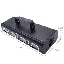 DJ 迪斯可派對燈,支援聲控與遙控、DMX512 控制,適用於酒吧、KTV、居家客廳、房間、室內派對、生日、婚禮及節日慶祝 - 查看 11