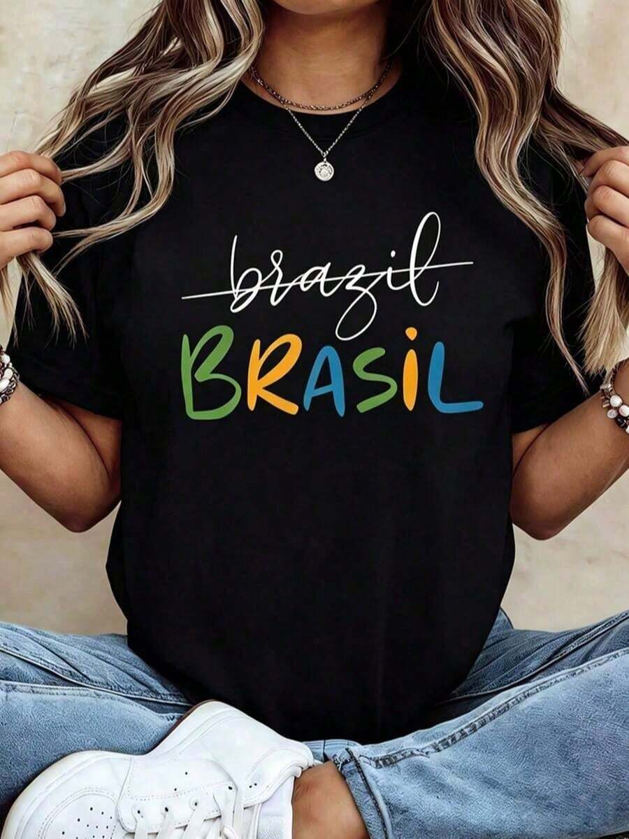 2026 Tops T-Shirts For Women Tops - Black - View 1