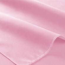 20 Pack Satin Napkins With Napkin Rings, 12"X12" Soft Silky Reusable Dinner Napkins, Square Satin Cloth Napkins For Wedding, Graduation Party, Christmas Themed Party Decor - Pink - View 7